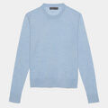 TALK BIRDIE TO ME MERINO WOOL CREWNECK SWEATER image number 1