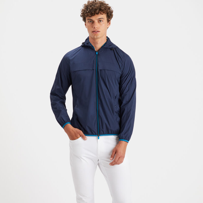 EVERYDAY RIPSTOP SLIM FIT HOODED WINDBREAKER image number 3