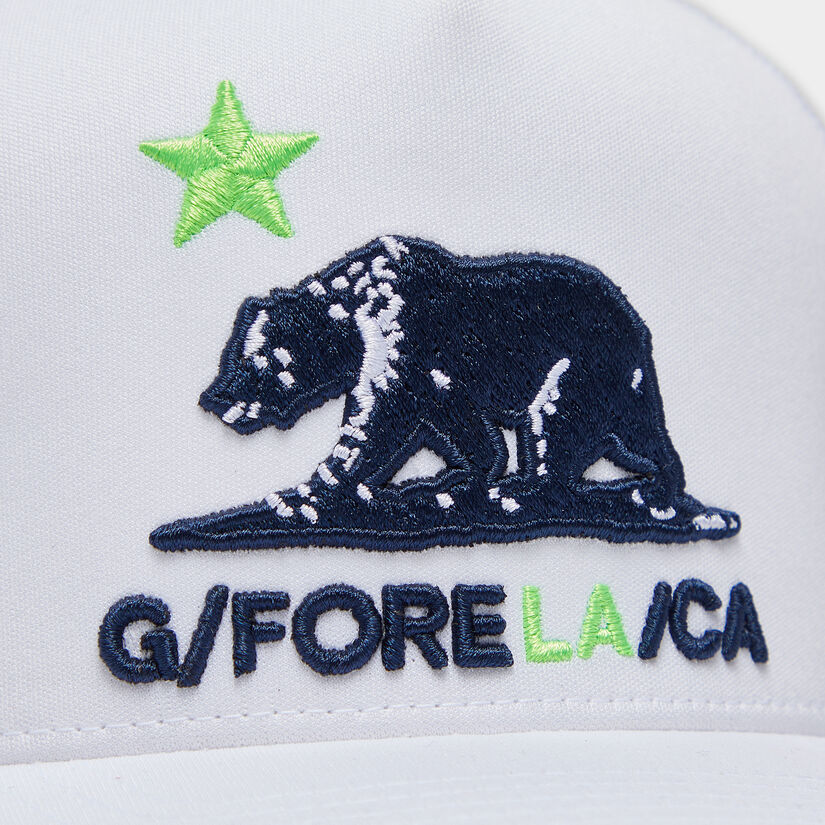 CALIFORNIA INTERLOCK KNIT TRUCKER HAT image number 6