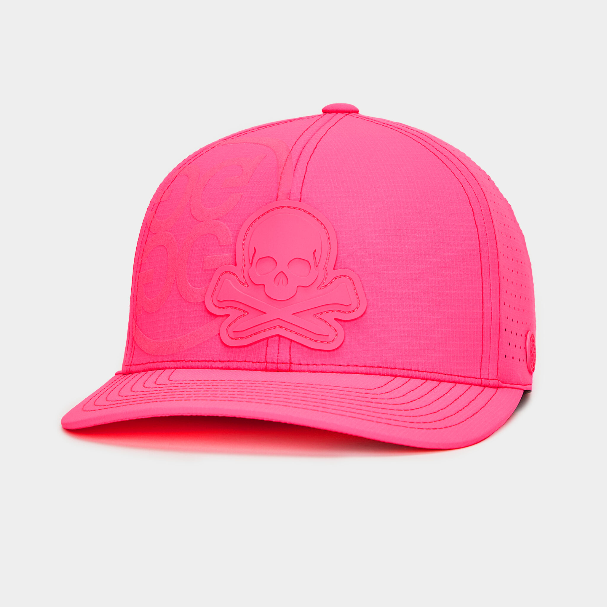 SKULL & TEES PERFORATED FEATHERWEIGHT TECH SNAPBACK HAT |MEN'S HATS | G/FORE