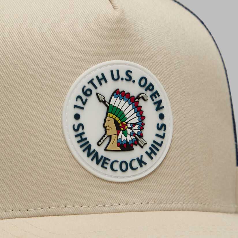 2026 U.S. OPEN OFFICIAL LOGO PATCH TRUCKER HAT image number 2