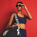 SOFT TECH OPS PERFORATED CIRCLE G'S SPORTS BRA image number 2