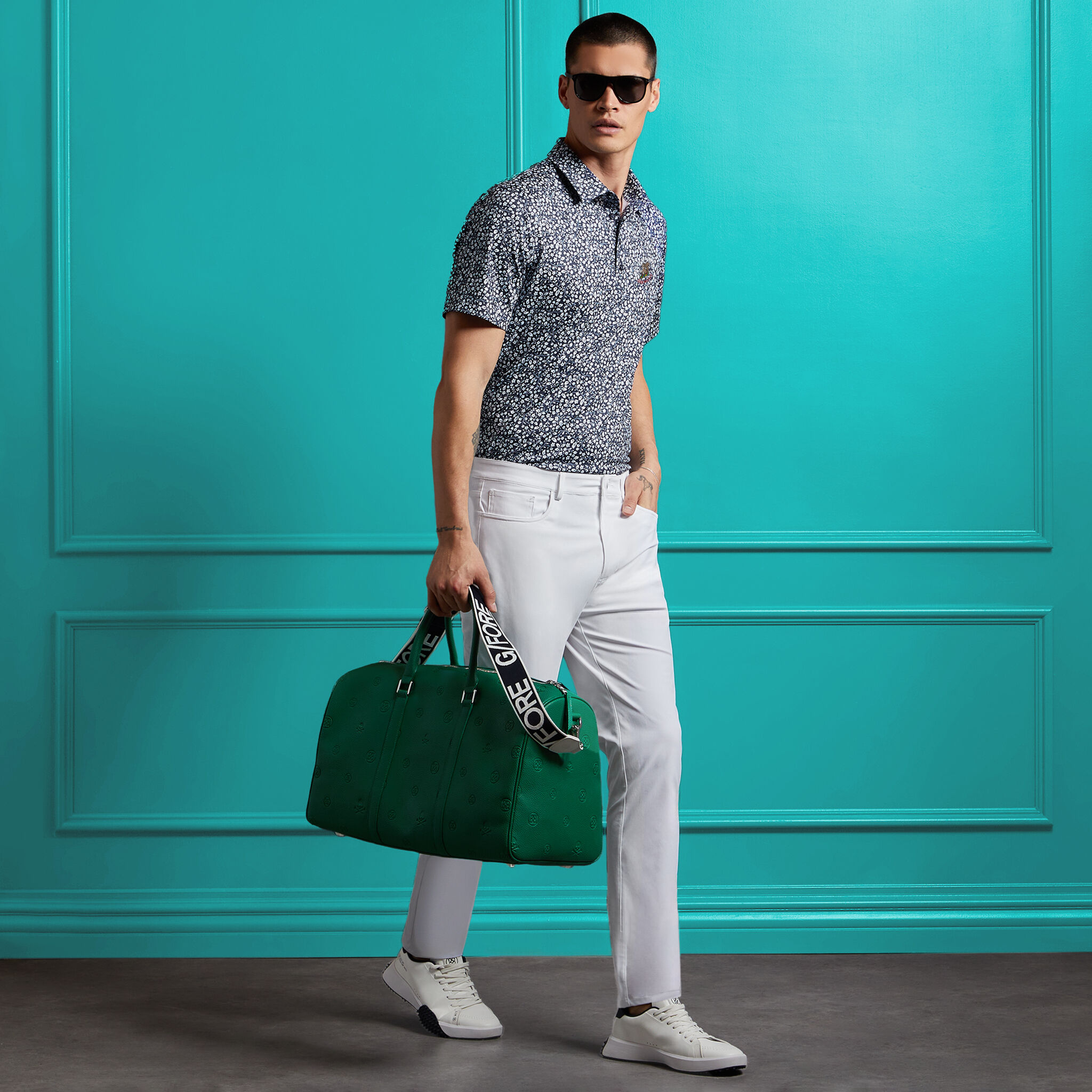 MEN'S LTD RELEASE 2025 U.S. OPEN GARDEN TECH JERSEY POLO
