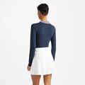 FEATHERWEIGHT SILKY TECH NYLON QUARTER ZIP POLO image number 5