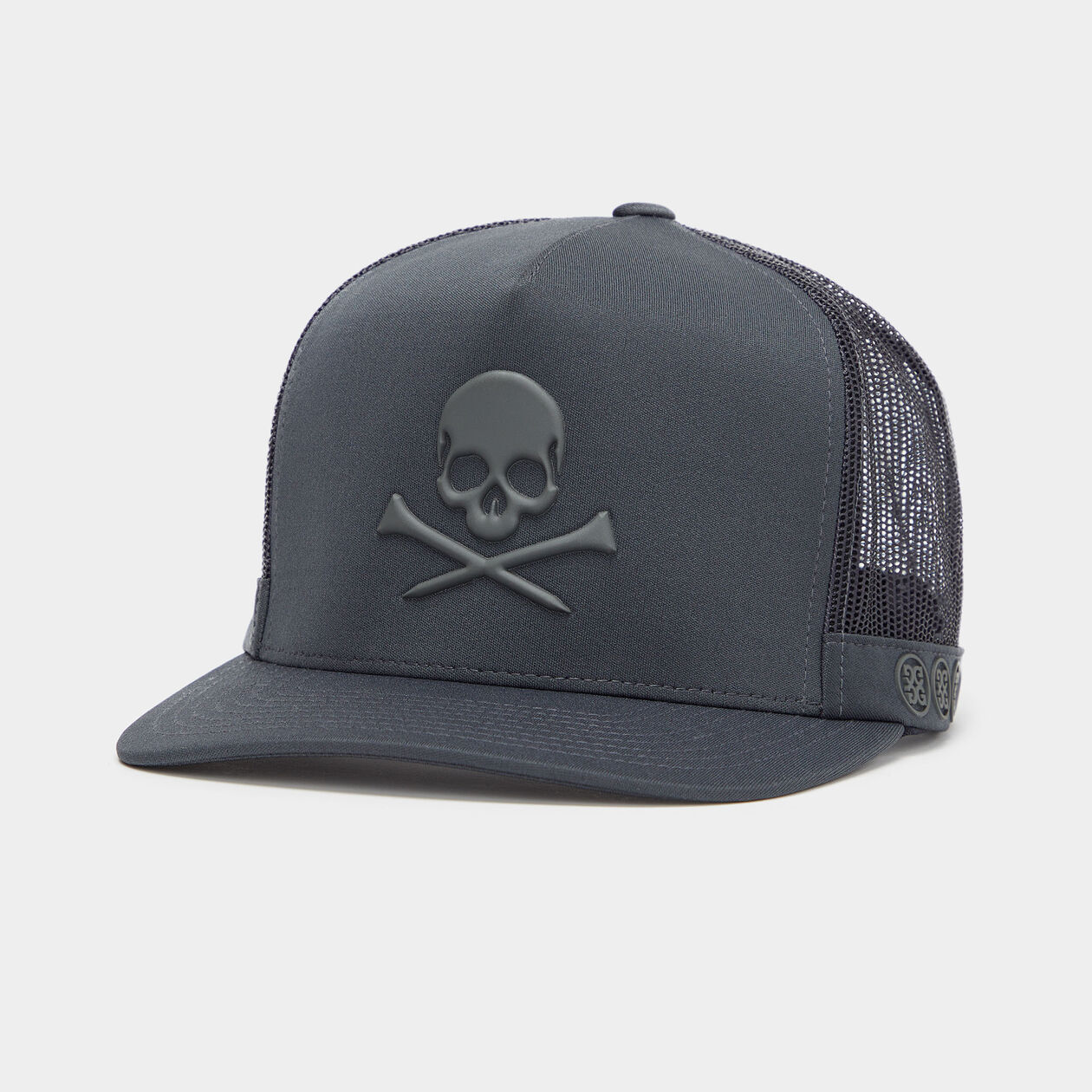 MONOCHROME SKULL TEES INTERLOCK KNIT TALL TRUCKER HAT MEN S HATS G FORE