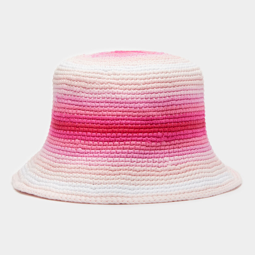 CIRCLE G'S OMBRÉ CROCHET BUCKET HAT image number 3