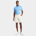 MAPPED ICON CAMO TECH JERSEY MODERN SPREAD COLLAR POLO image number 3