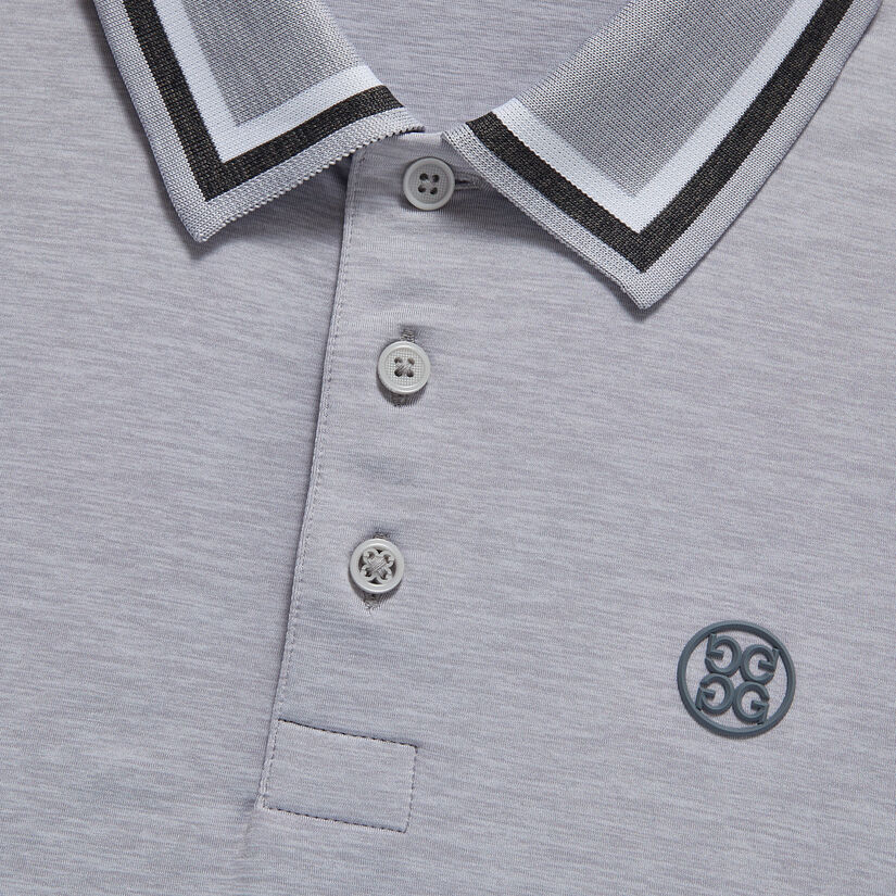 TUX RIB COLLAR TECH JERSEY SLIM FIT POLO image number 6