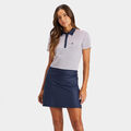 PERFORATED STRIPE TECH JERSEY POLO image number 3
