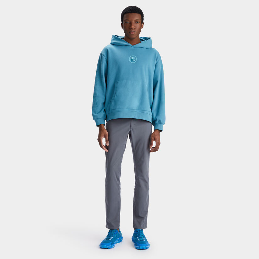 GRADIENT QUARTER G UNISEX FRENCH TERRY HOODIE image number 4