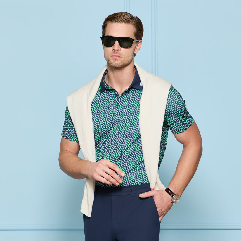 TRIPLE/G TECH JERSEY POLO image number 2