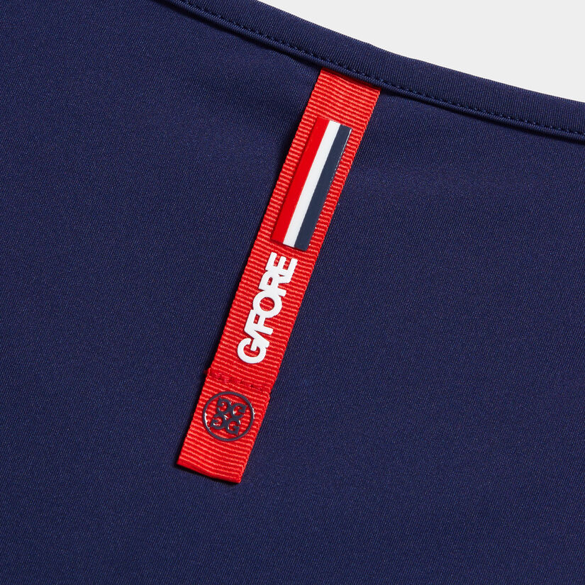 TECH NYLON SLEEVELESS PERFORATED CIRCLE G'S OPS TANK image number 6