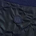 RIB COLLAR EMBOSSED BOMBER JACKET image number 6