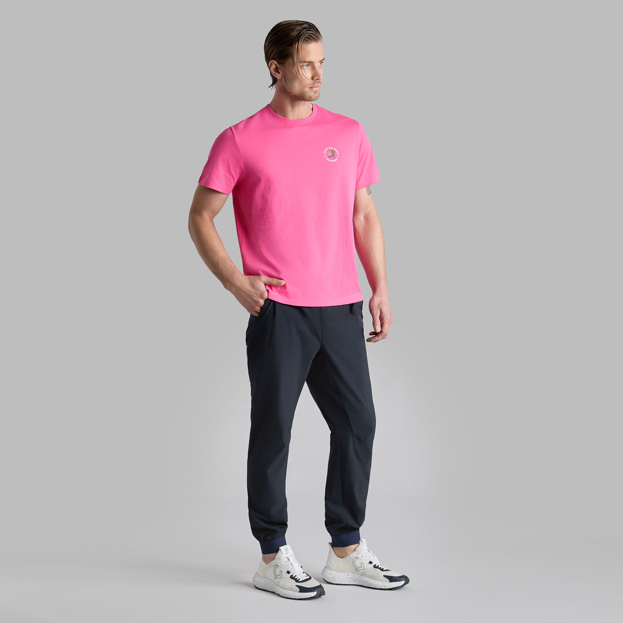 G FORE ★【限定モデル】2025年全米オープン限定モデルTシャツ MEN'S 2025 U.S. OPEN COTTON TEE |MEN'S TOPS | G/FORE