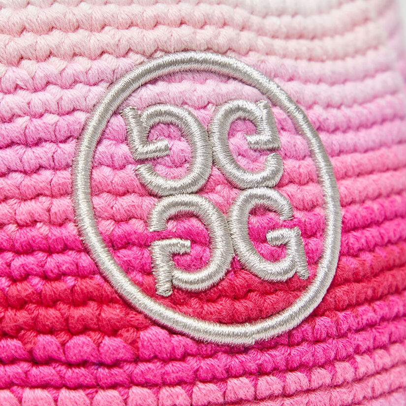 CIRCLE G'S OMBRÉ CROCHET BUCKET HAT image number 5