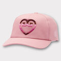 STRIPED HEART G'S STRETCH TWILL SNAPBACK HAT image number 1