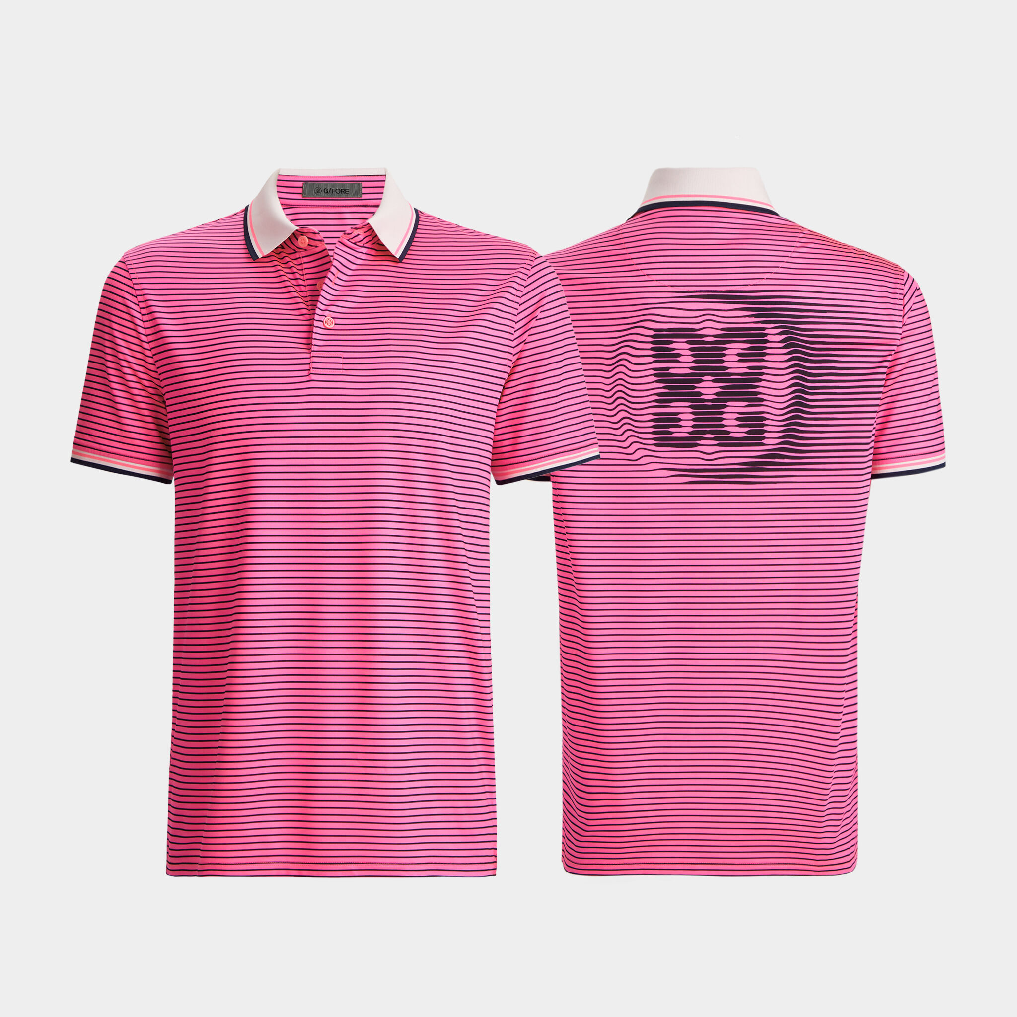 CIRCLE G'S GLITCH TECH JERSEY POLO | MEN'S POLO SHIRTS | G/FORE