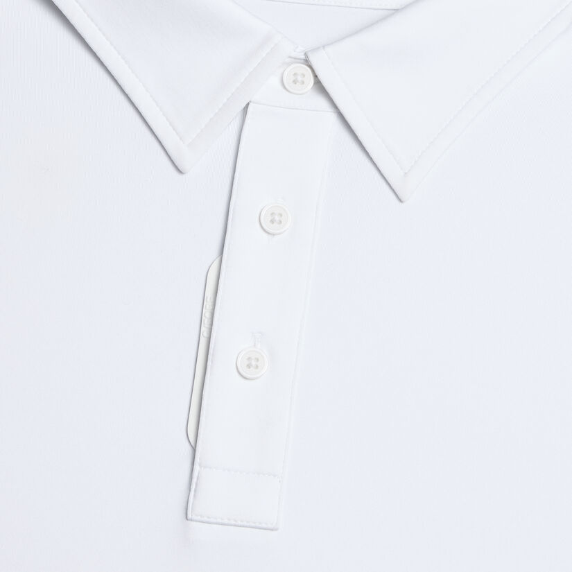 M&Eacute;LANGE ICE NYLON LONG SLEEVE POLO image number 5