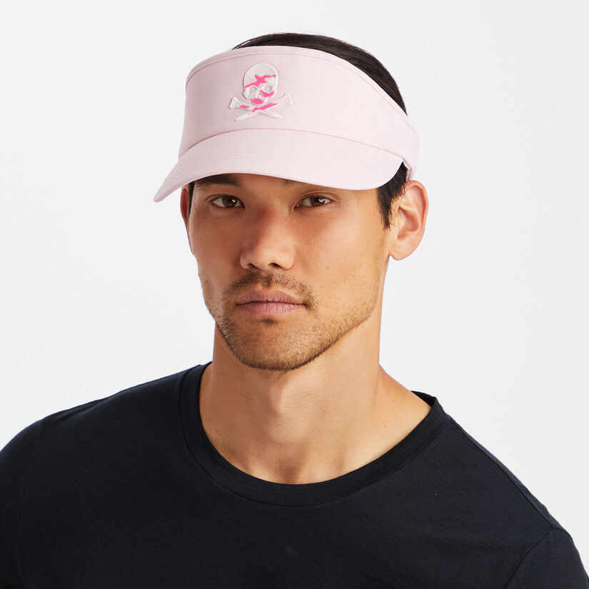 CAMO SKULL & T'S TECH NYLON VISOR image number 8