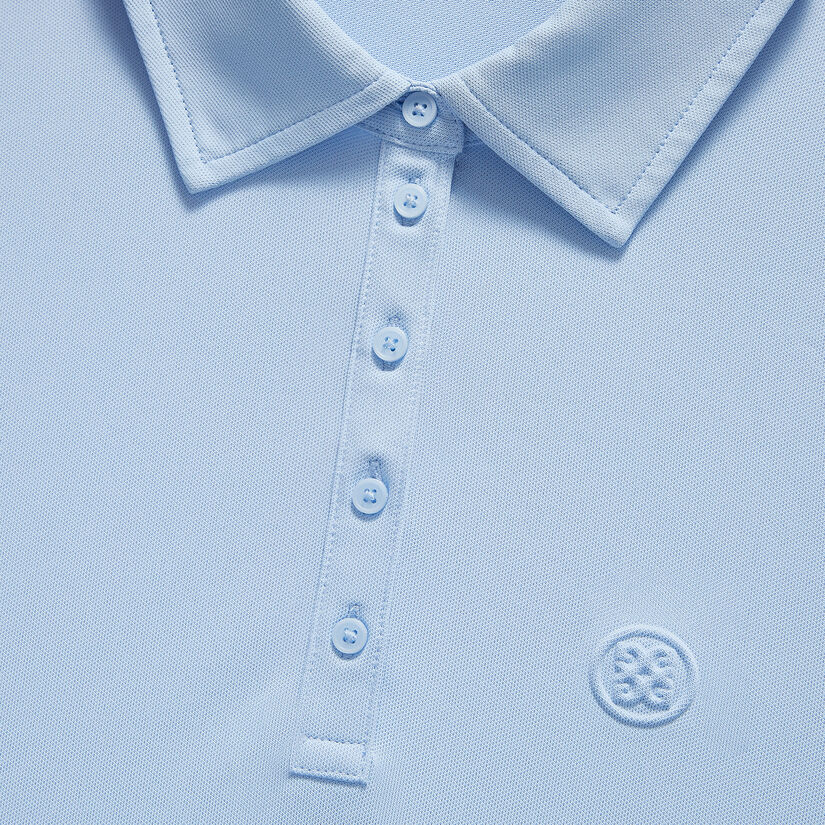 EMBOSSED LOGO TECH PIQUÉ POLO image number 6