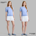 MICROPLEAT STRETCH WOVEN HIGHWAISTED SKORT image number 3