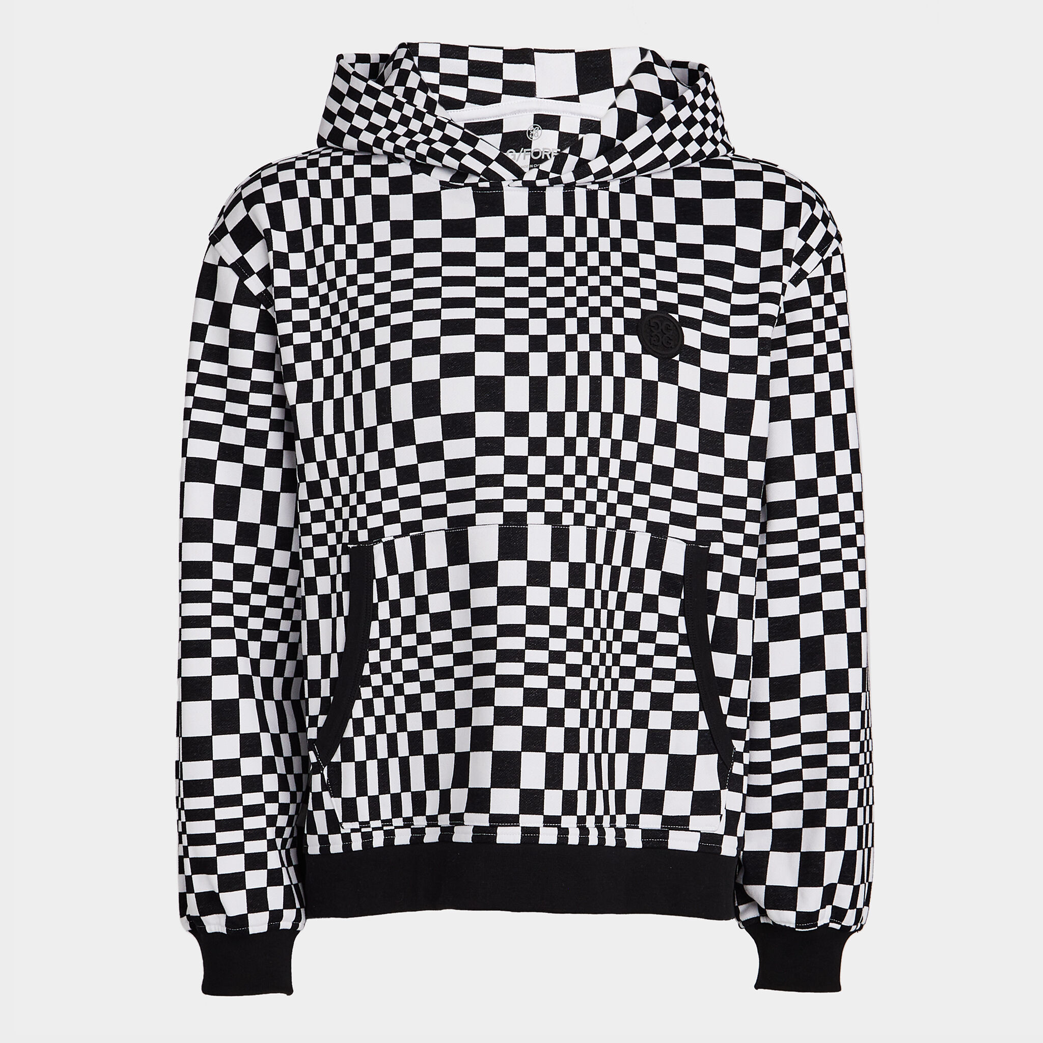 Checkered hoodie mens outlet
