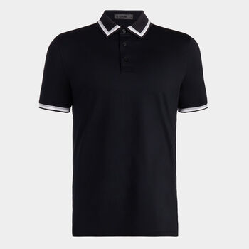 TUX TECH JERSEY BANDED SLEEVE POLO
