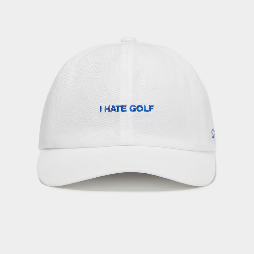 I HATE GOLF COTTON TWILL RELAXED FIT SNAPBACK HAT image number 2