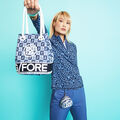 DISTORTED CHECK SILKY TECH NYLON RUCHED QUARTER ZIP PULLOVER image number 2