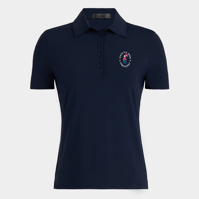 Limited Edition 2024 U.S. Open SILKY TECH NYLON POLO image number 1