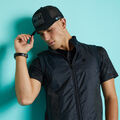 GLEN PLAID TRACK VEST image number 2