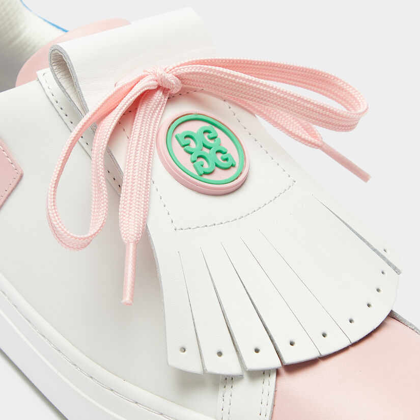 WOMEN'S DURF LEATHER COLOURBLOCK QUARTER G KILTIE GOLF SHOE image number 6