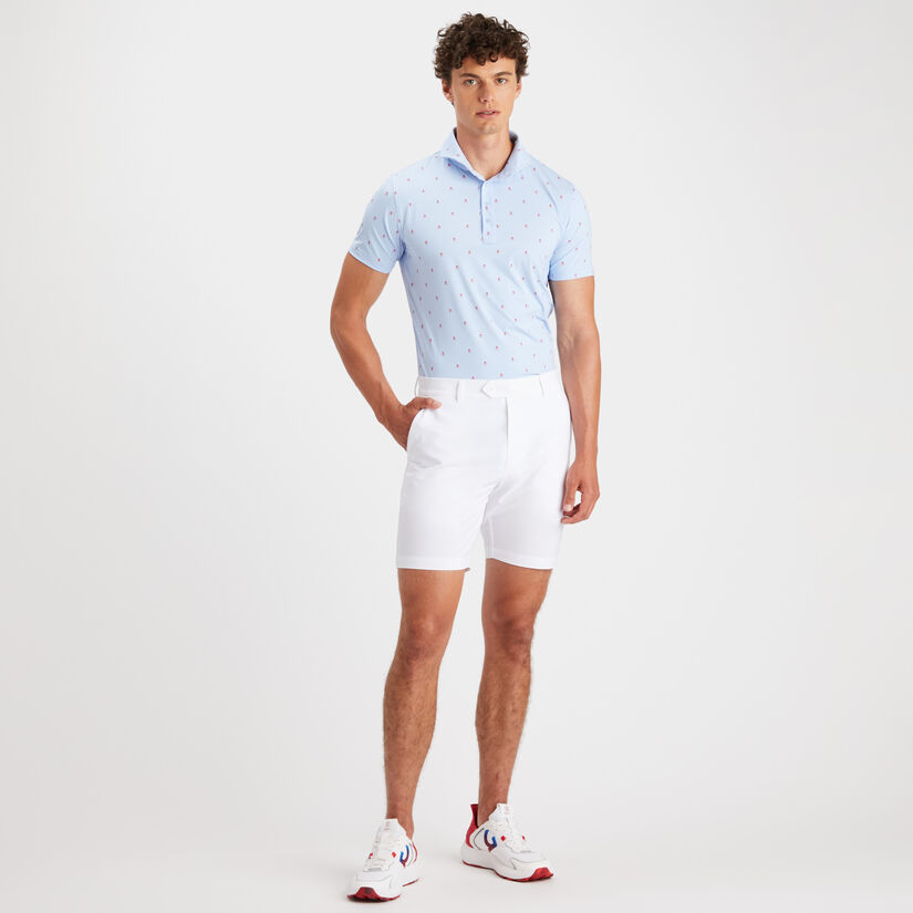 SKULL & T'S ICE NYLON SLIM FIT POLO image number 4