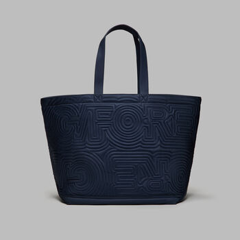 TRIPPY QUILTED CLUB TOTE BAG