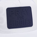 PRAY FOR BIRDIES STRETCH TWILL SNAPBACK TRUCKER HAT image number 6