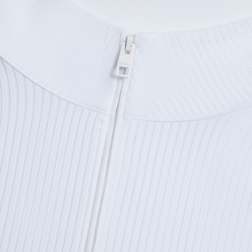 FITTED RIB 1/4 ZIP PULLOVER image number 5