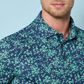 SCATTERED DITZY TECH JERSEY POLO image number 5