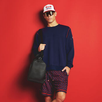 DOUBLE KNIT OVERSIZED OPS SWEATSHIRT