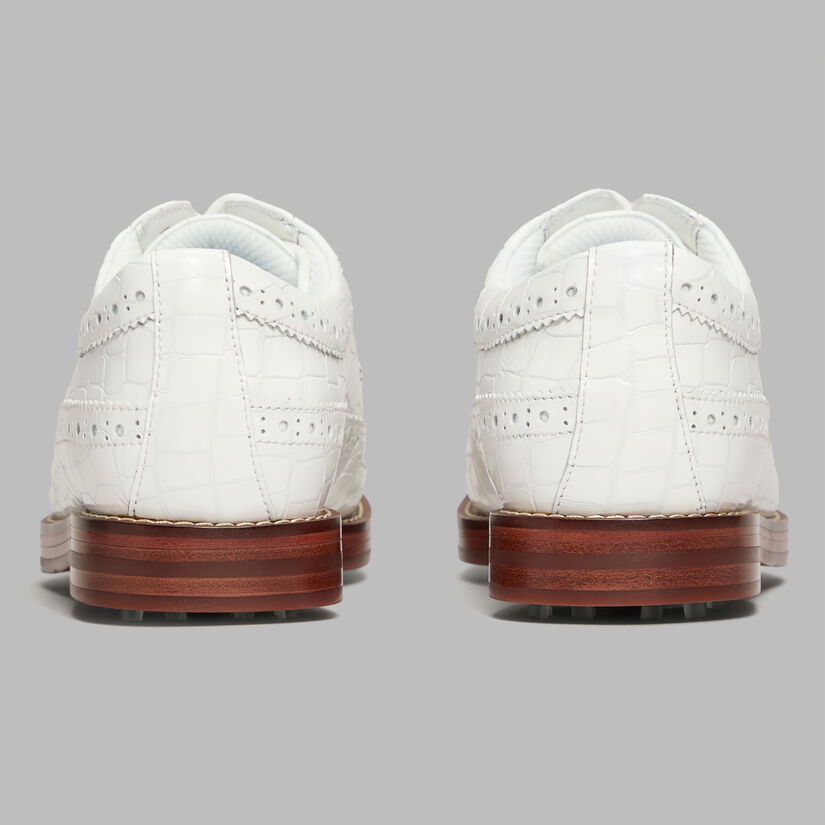 WOMEN'S LTD RELEASE GALLIVANTER CROC-EMBOSSED LEATHER LUXE SOLE GOLF SHOE image number 5