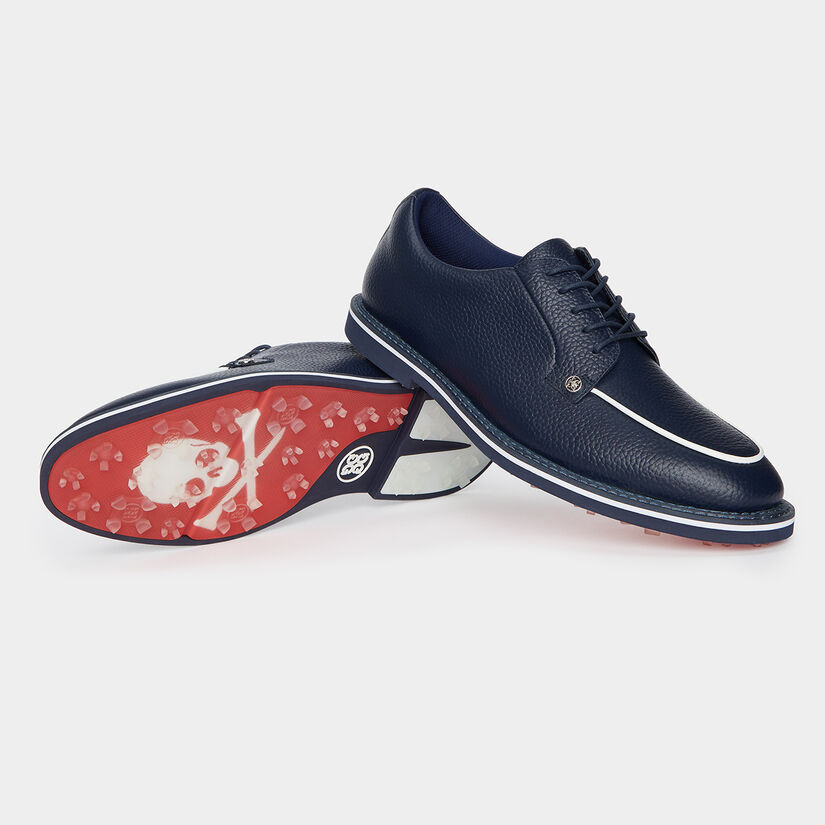 MEN'S GALLIVANTER PEBBLE LEATHER CONTRAST SPLIT TOE GOLF SHOE image number 2