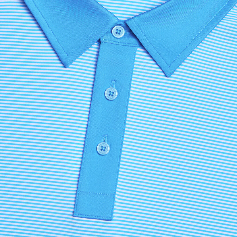 FEEDER STRIPE FINE TECH JERSEY POLO image number 6