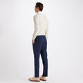 CONTRAST MODERN SPREAD COLLAR NYLON WOVEN SLIM FIT SHIRT image number 5