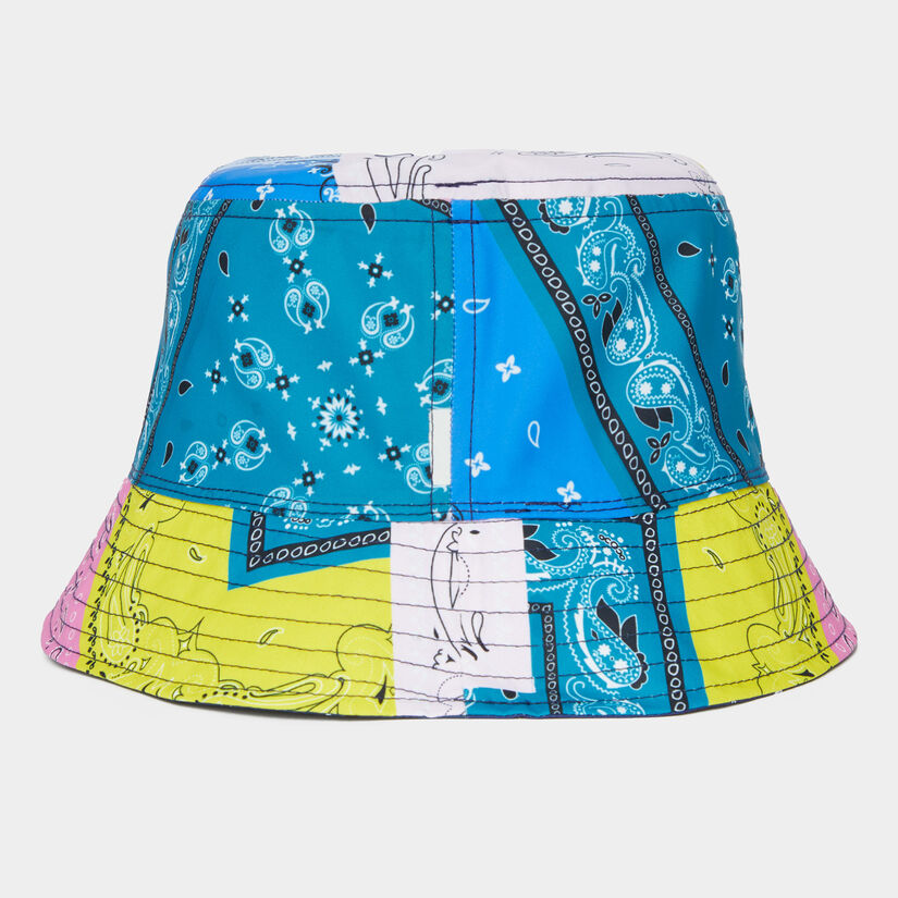 REVERSIBLE BANDANA BUCKET HAT image number 3
