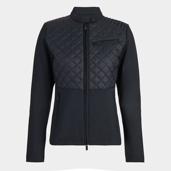 HYBRID MOTO STRETCH TECH INTERLOCK JACKET