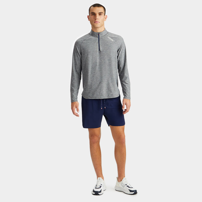 STRETCH TECH QUARTER ZIP LONG SLEEVE PULLOVER image number 3