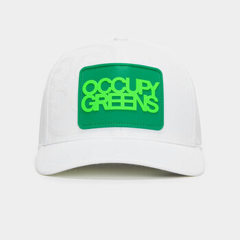 OCCUPY GREENS STRETCH TWILL SNAPBACK HAT
