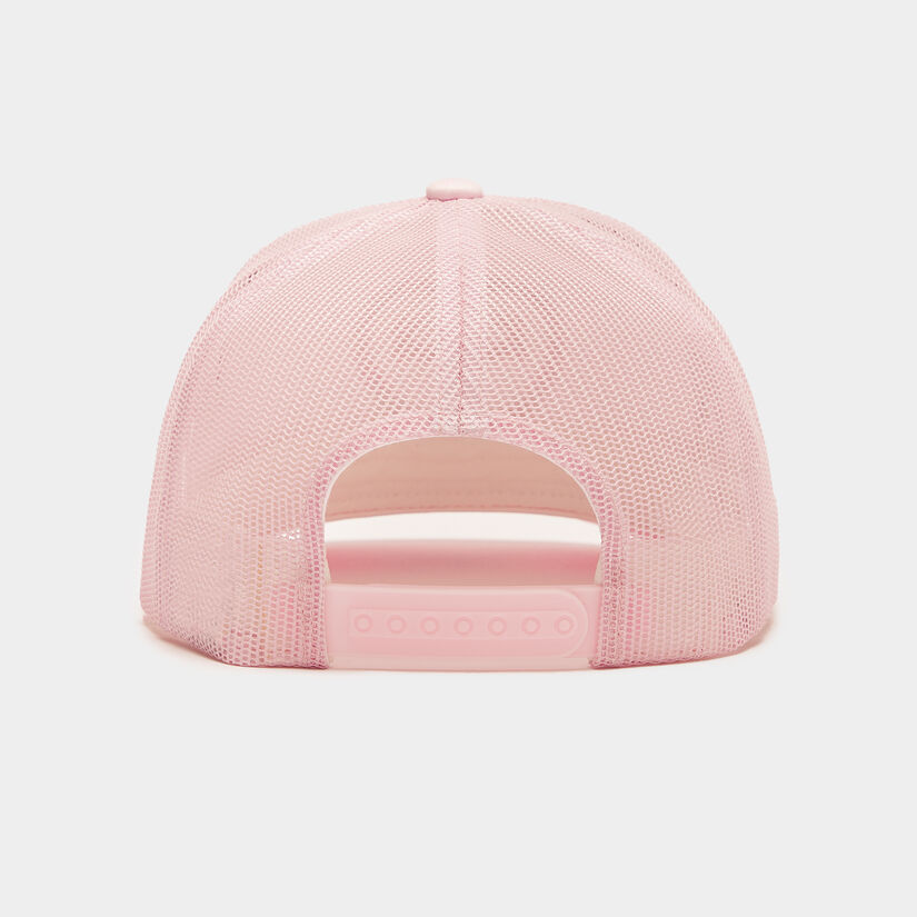STRIPED HEART G'S INTERLOCK KNIT TRUCKER HAT image number 5