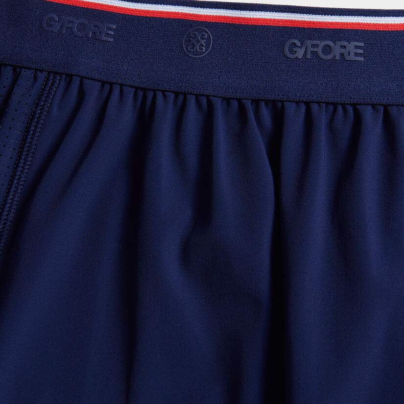 STRETCH WARP KNIT PERFORATED OPS SKORT image number 6