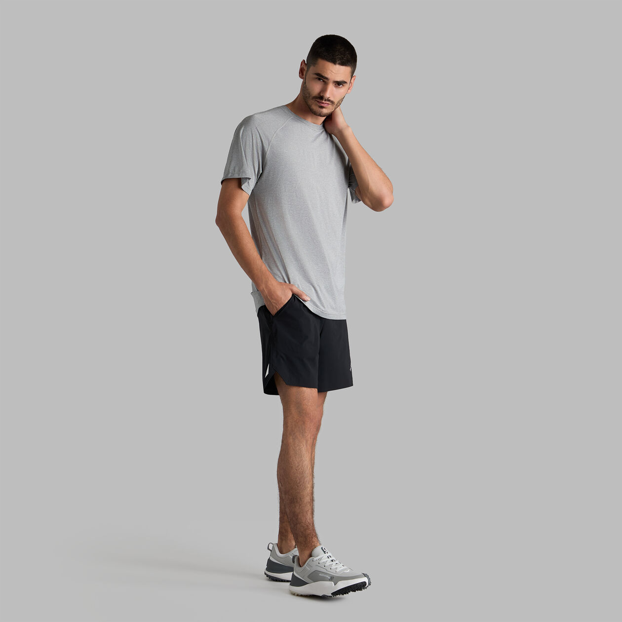 STRETCH WARP KNIT OPS SHORT