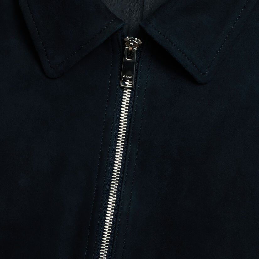 SUEDE ZIP JACKET | MEN'S JACKETS & VESTS | G/FORE